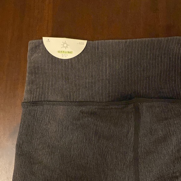 Aerie Gray Biker Shorts - Picture 4 of 4